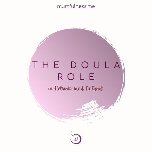 doula role in a circle with purple gradient by mumfulness.me