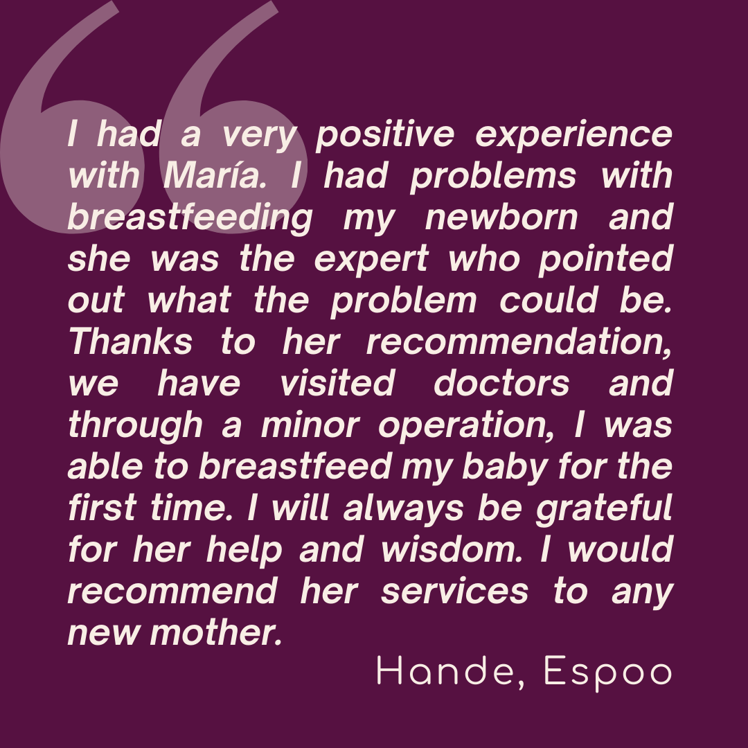 my experience with breastfeeding consultancy in Espoo with Maria @mumfulness.me