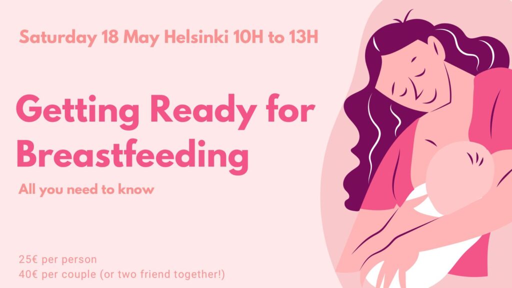 getting ready for breastfeeding course in helsinki may 2024