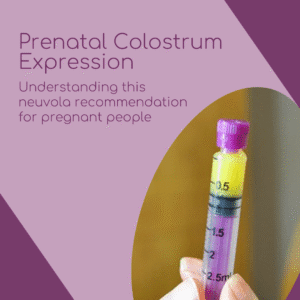 prenatal colostrum expression